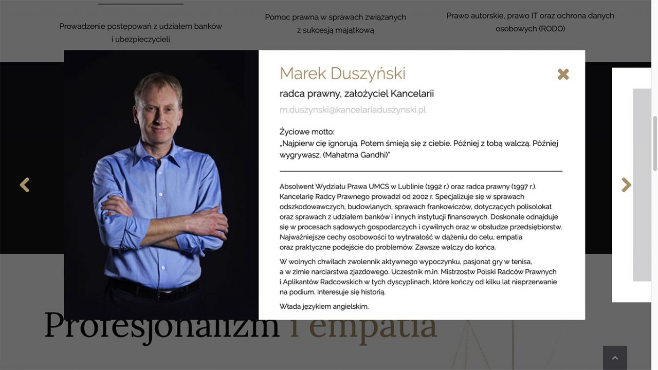 Zespół — Marek Duszyński