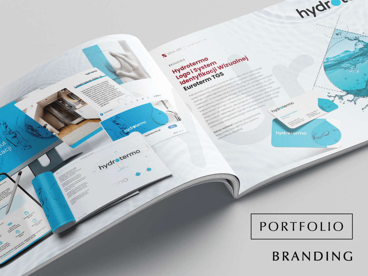 Hydrotermo - logo i System Identyfikacji Wizualnej - Euroterm TGS