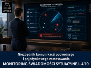 Narzędzia komunikacji podwójnego zastosowania (dual & duel-use):  Monitoring świadomości sytuacyjnej D&D-U- 4/10